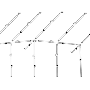 Dorema Frame FTP Fiber diepte 240/270/300