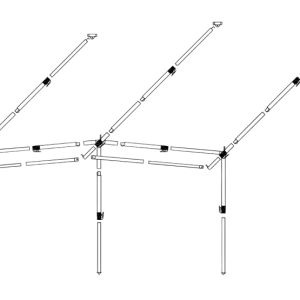 Dorema Frame Voortent President/Smaragd Aluminium 28mm