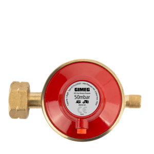 Gimeg Universele Gasregelaar Afblaas 1/4 Inch Links 50Mbar