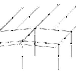Dorema Frame Voortent Royal 350 De Luxe Staal Easygrip 25mm