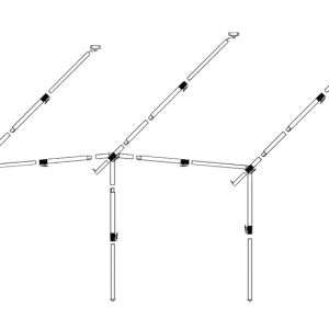 Dorema Frame Voortent Staal EasyGrip 28mm diepte 240