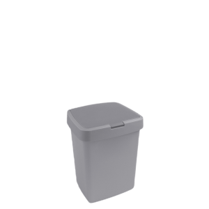 Sunware Delta prullenbak klep 10L grijs