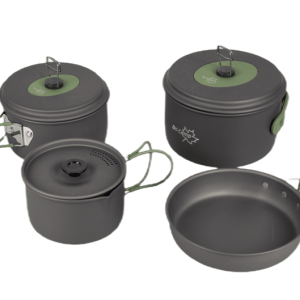 Bo-Camp 4-Delig Pannenset Explorer XL