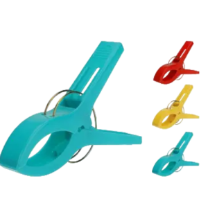 Excellent Houseware Handdoekklem Set van 4