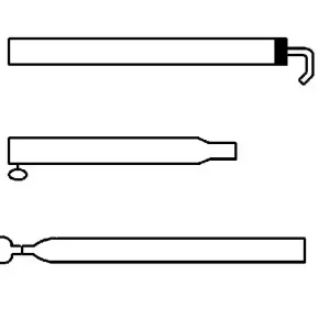 Campking Dakstang 170-260 cm, 28mm aluminium